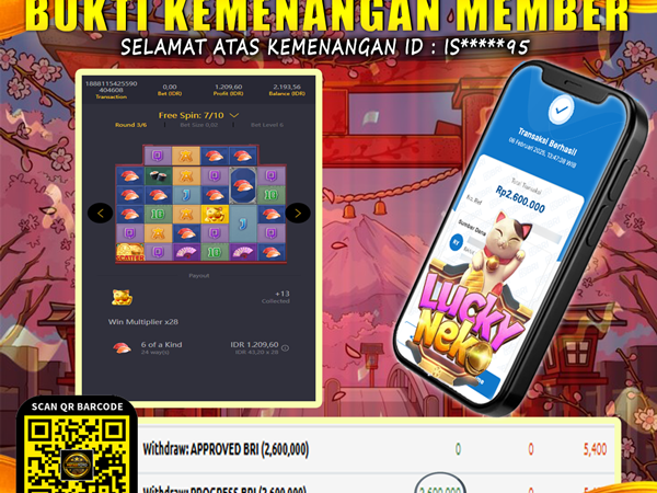 WITHDRAW LUCKY NEKO