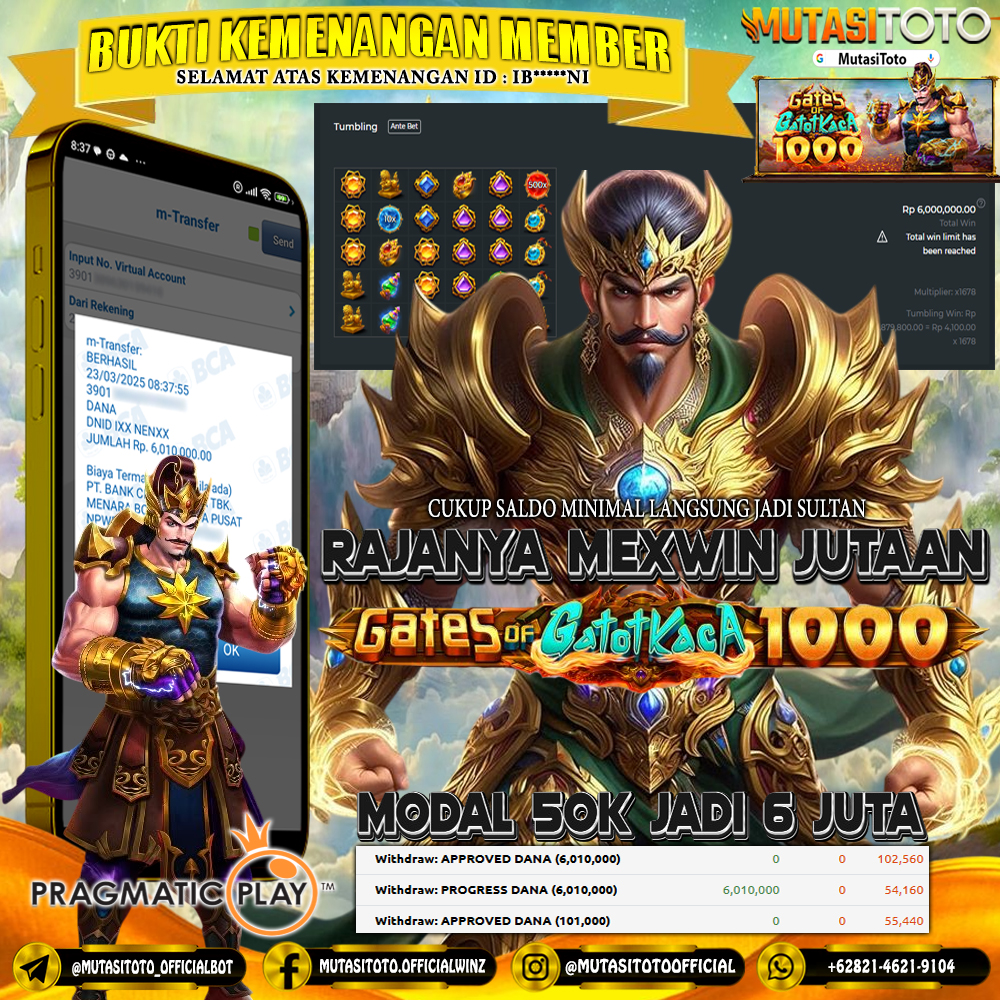 WITHDRAW GATES OF GATOT KACA