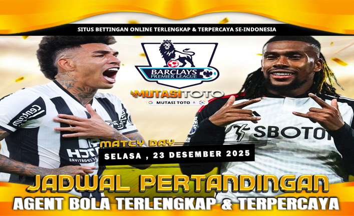 JADWAL PERTANDINGAN SEPAKBOLA – 23 DESEMBER 2025